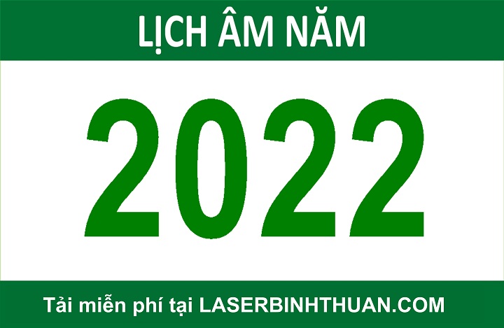 File vector lịch năm 2022 miễn phí